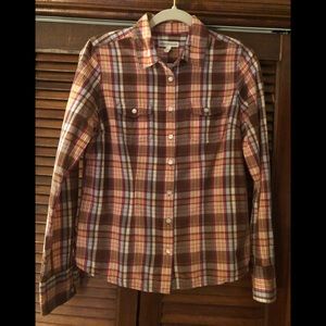 Aeropostale Girls Plaid Western style Shirt